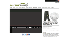 Desktop Screenshot of golfballmassage.com